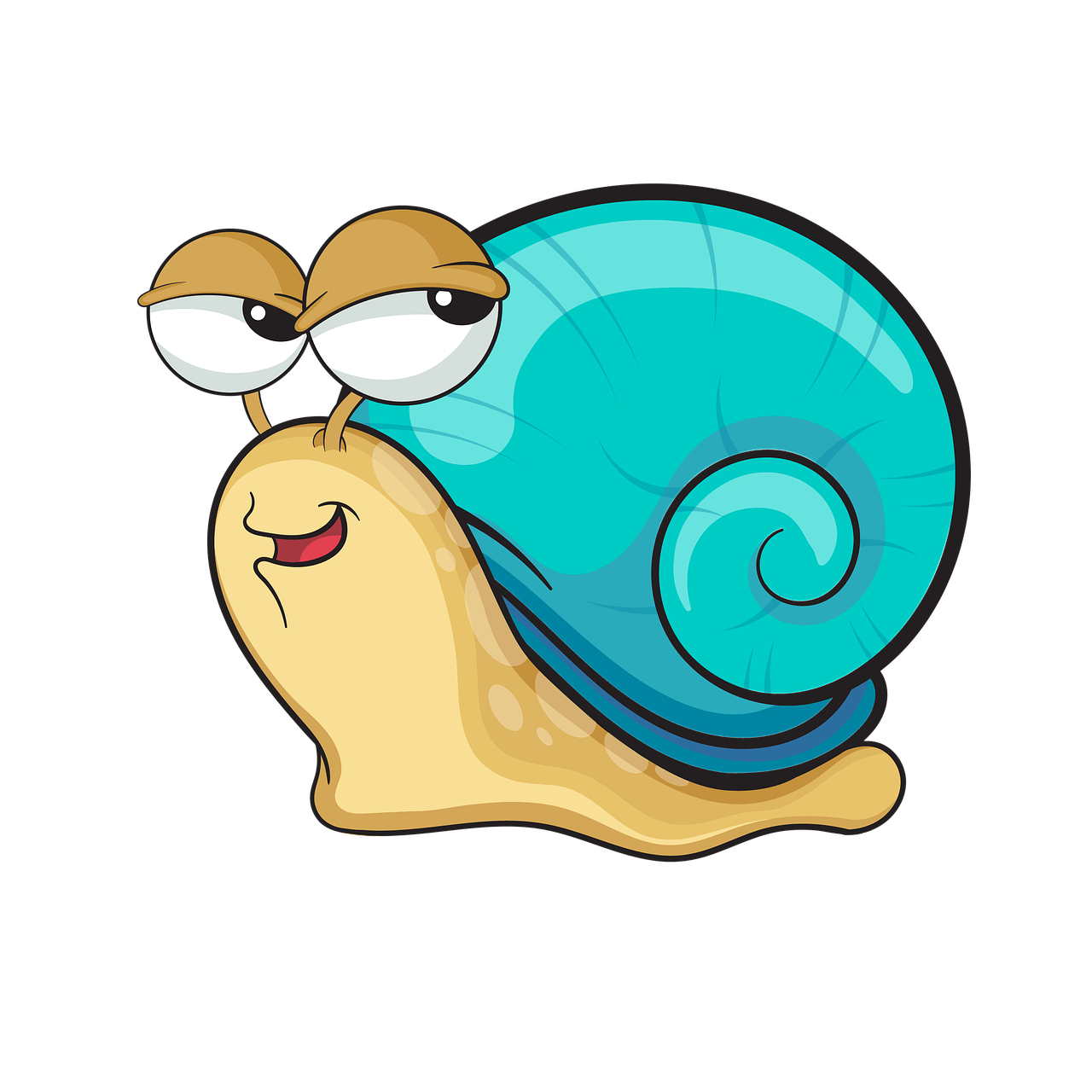 Caracol despacio calma